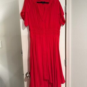 Elegant Red Women's Dress